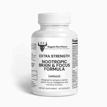 Extra Strength Nootropic Brain & Focus Formula | Biggest Flex Fitness